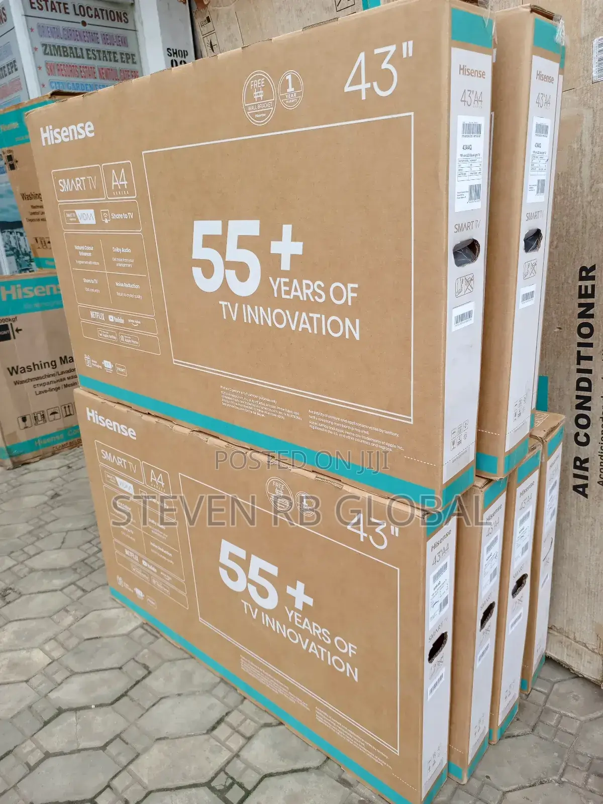Hisense 43′′ Full High Definition Led Smart Tv With Wifi
