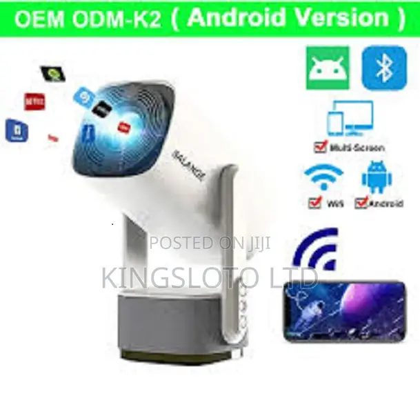 Rechargeable Smart Projector