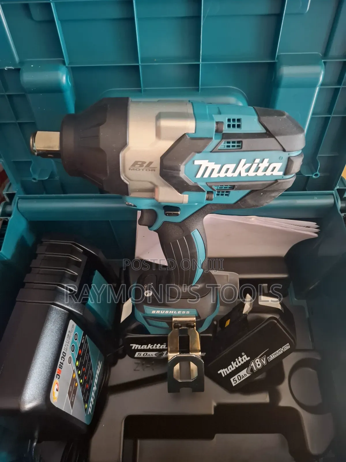 Cordless 3/4" Impact Wrench Makita Dtw1001rtj