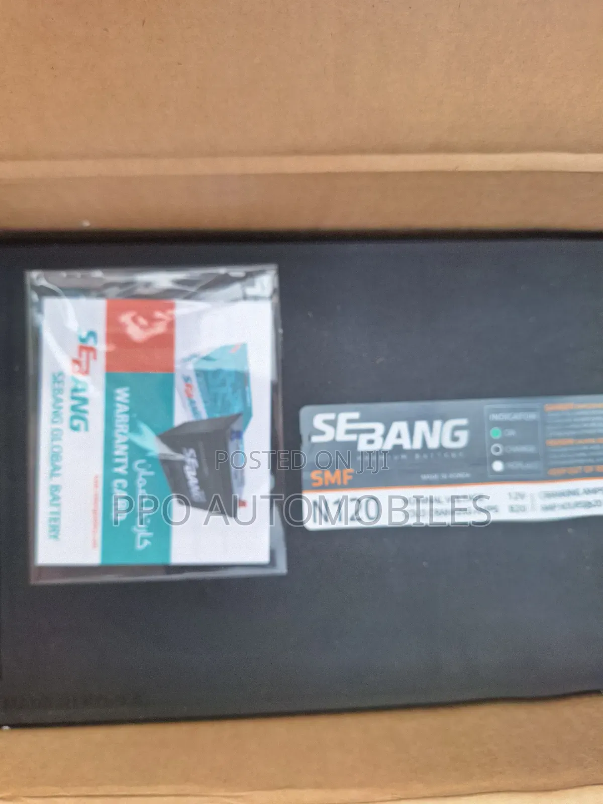 12v 120ah Sebang Mf Korea Battery
