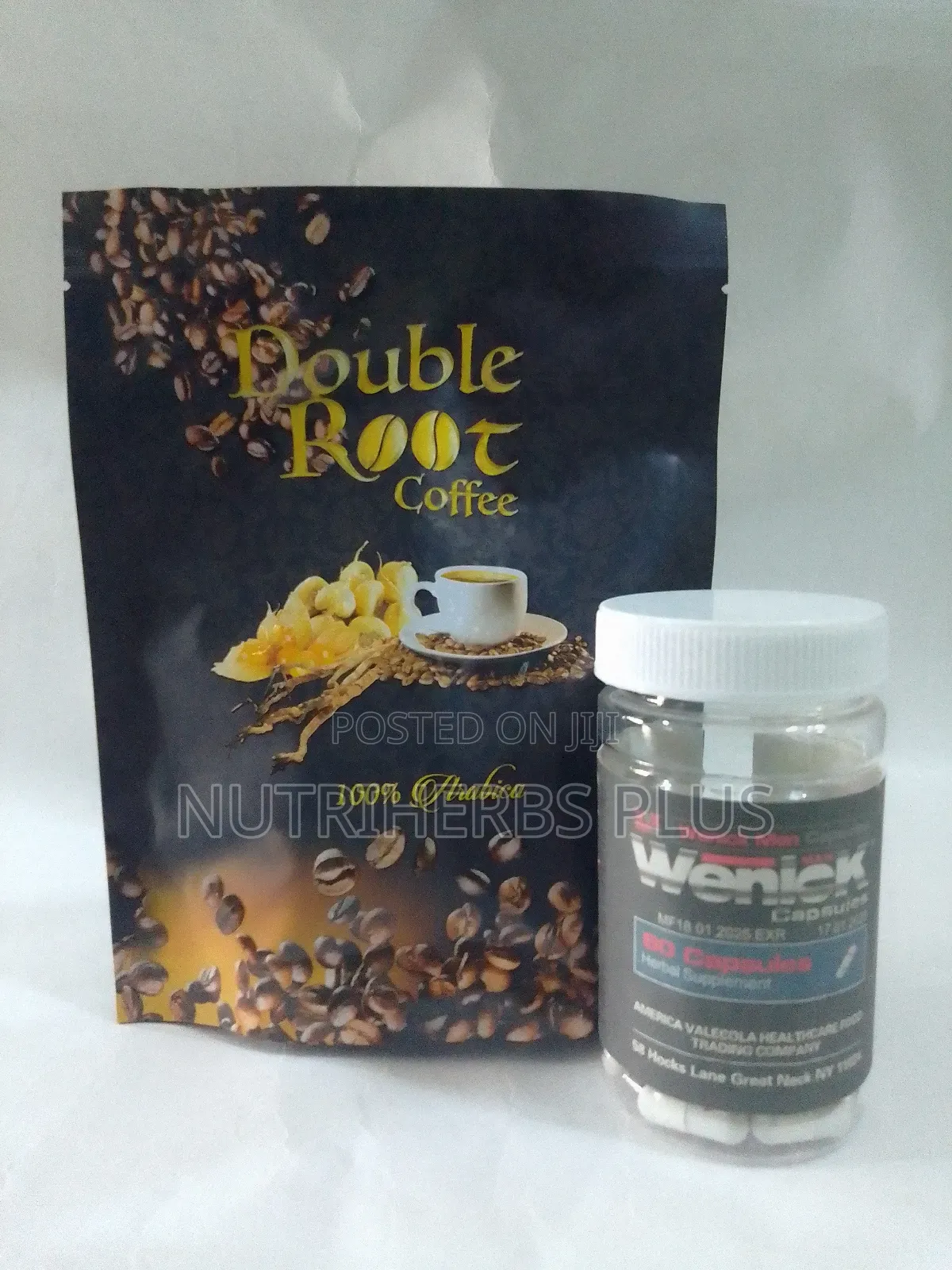 Wenick Capsules+Double Root Coffee: 100% Effective for Sexual Stamina