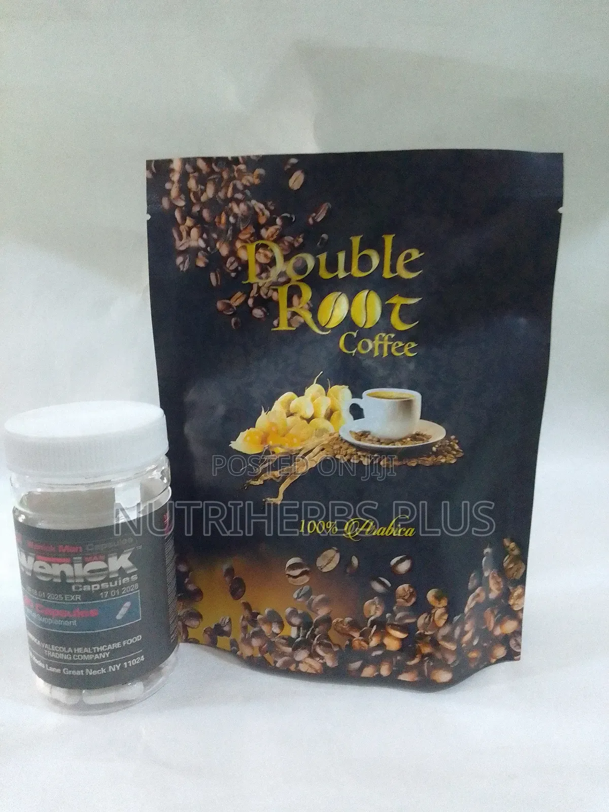Wenick Capsules+Double Root Coffee: 100% Effective for Sexual Stamina
