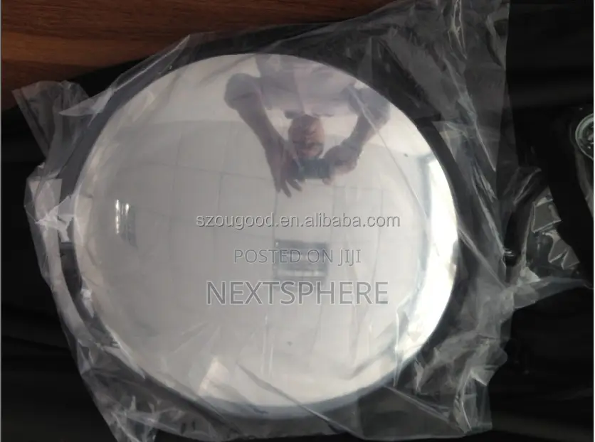 12 Inch Inspection Mirror With Wheels and Led Entry Security Scanner.