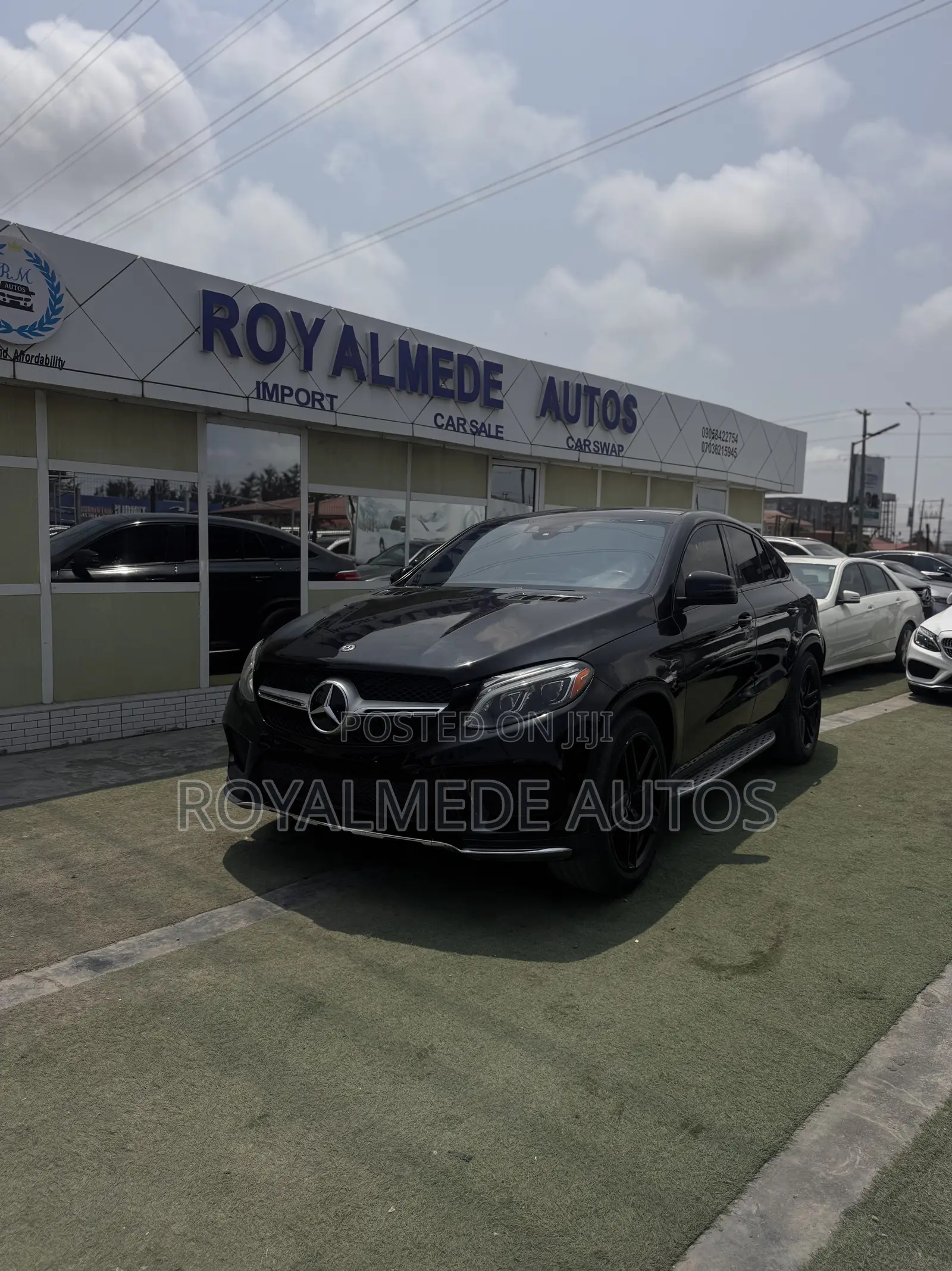 Mercedes-Benz GLE-Class AMG GLE 43 4MATIC 2017 Black