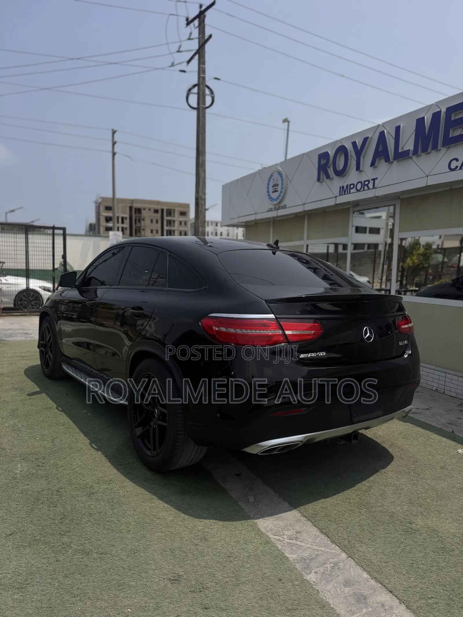 Mercedes-Benz GLE-Class AMG GLE 43 4MATIC 2017 Black