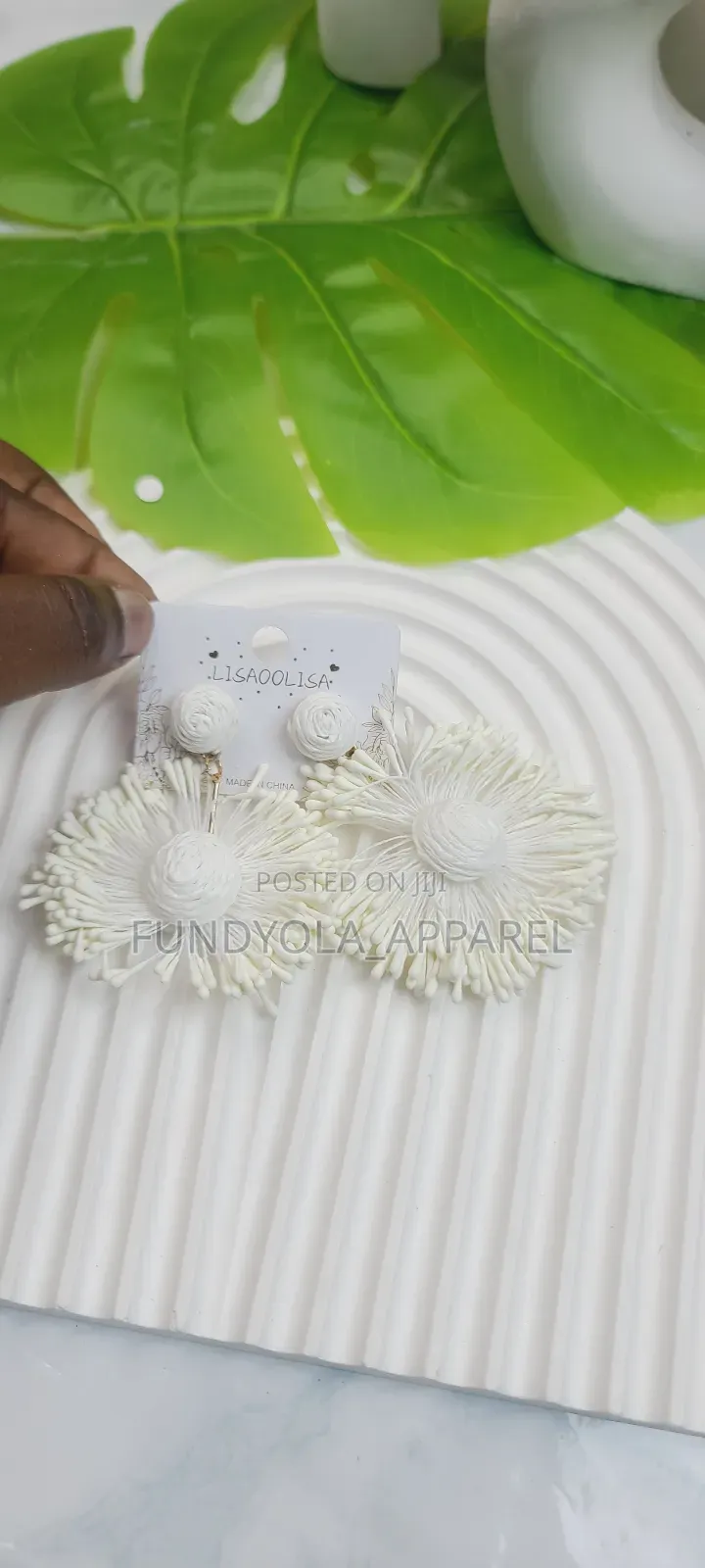 Flowery Lightweight Earrings