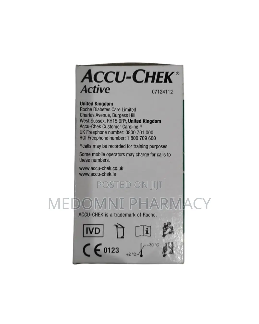 Accu-chek Active Glucose Test Strips – 50 Strips