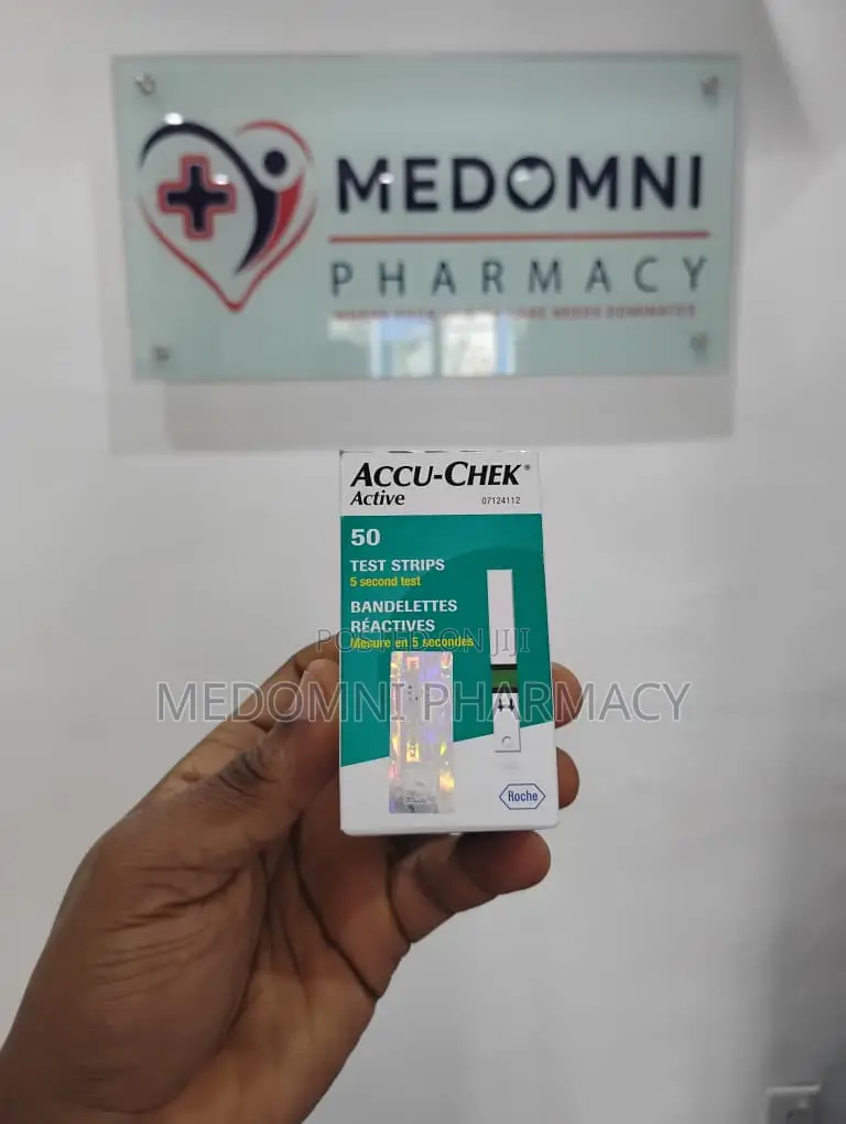 Accu-chek Active Glucose Test Strips – 50 Strips
