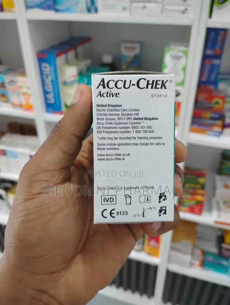 Accu-chek Active Glucose Test Strips – 50 Strips