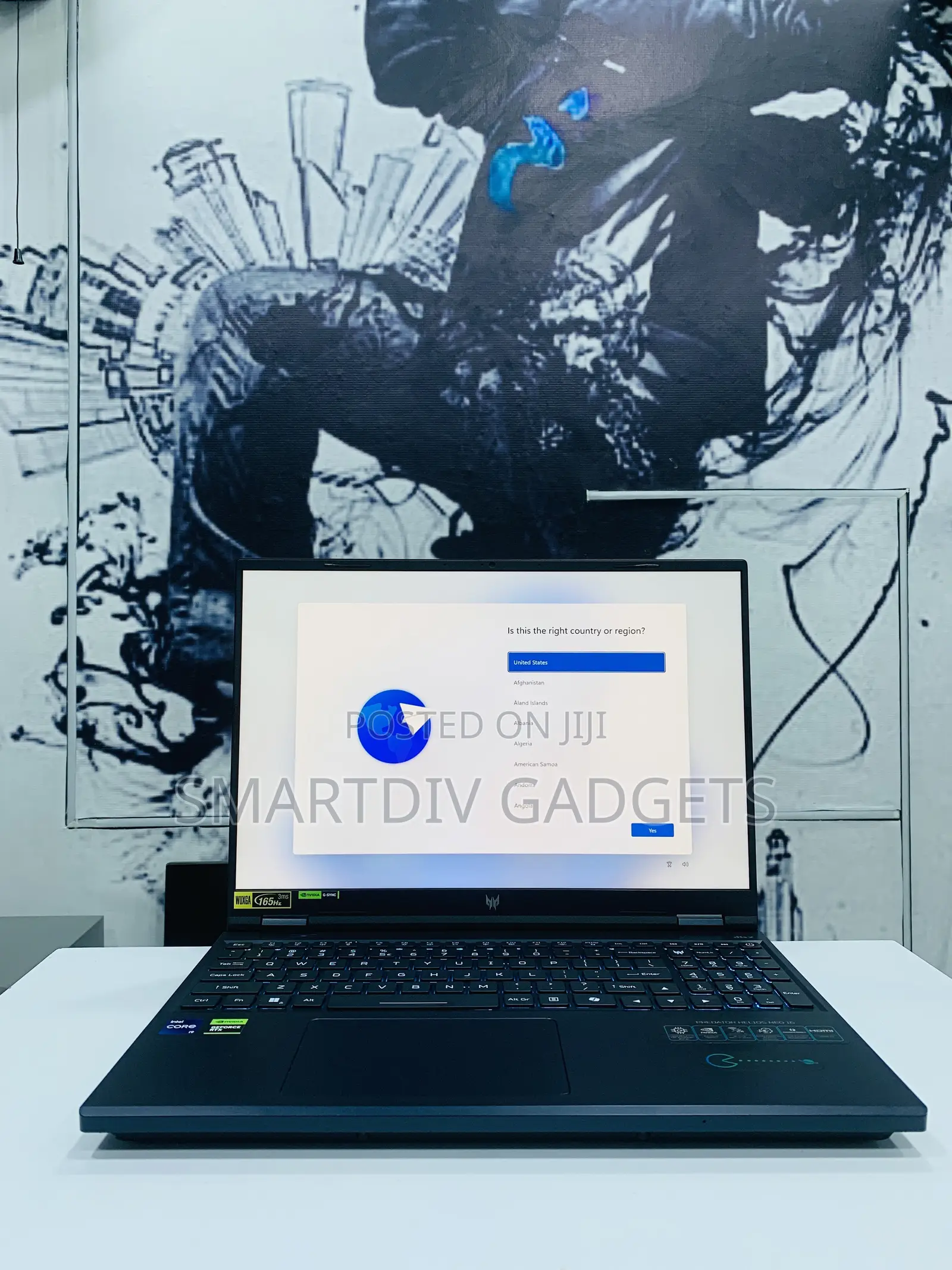 New Laptop Acer Predator Helios Neo 16 16GB Intel Core i9 SSD 1T