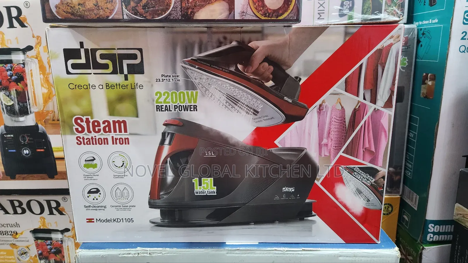 1.5l Steam Station Iron (Industrial)