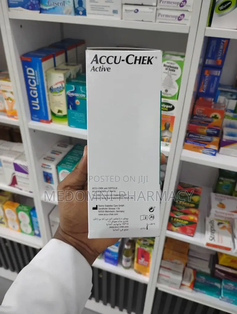 Accu-Chek Active Blood Glucose Monitoring System – Glucometer Kit