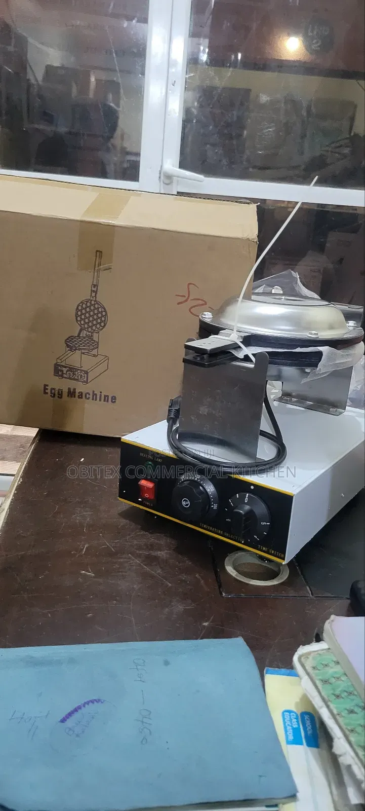 Commercial Egg Waffle Maker Machine Is Available for Ales