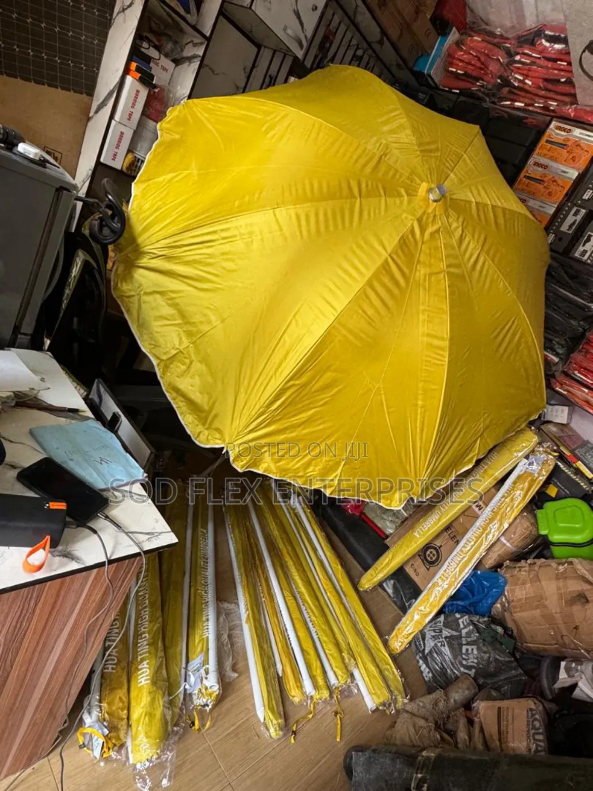 42" Single Beach/Parasol Big Umbrella