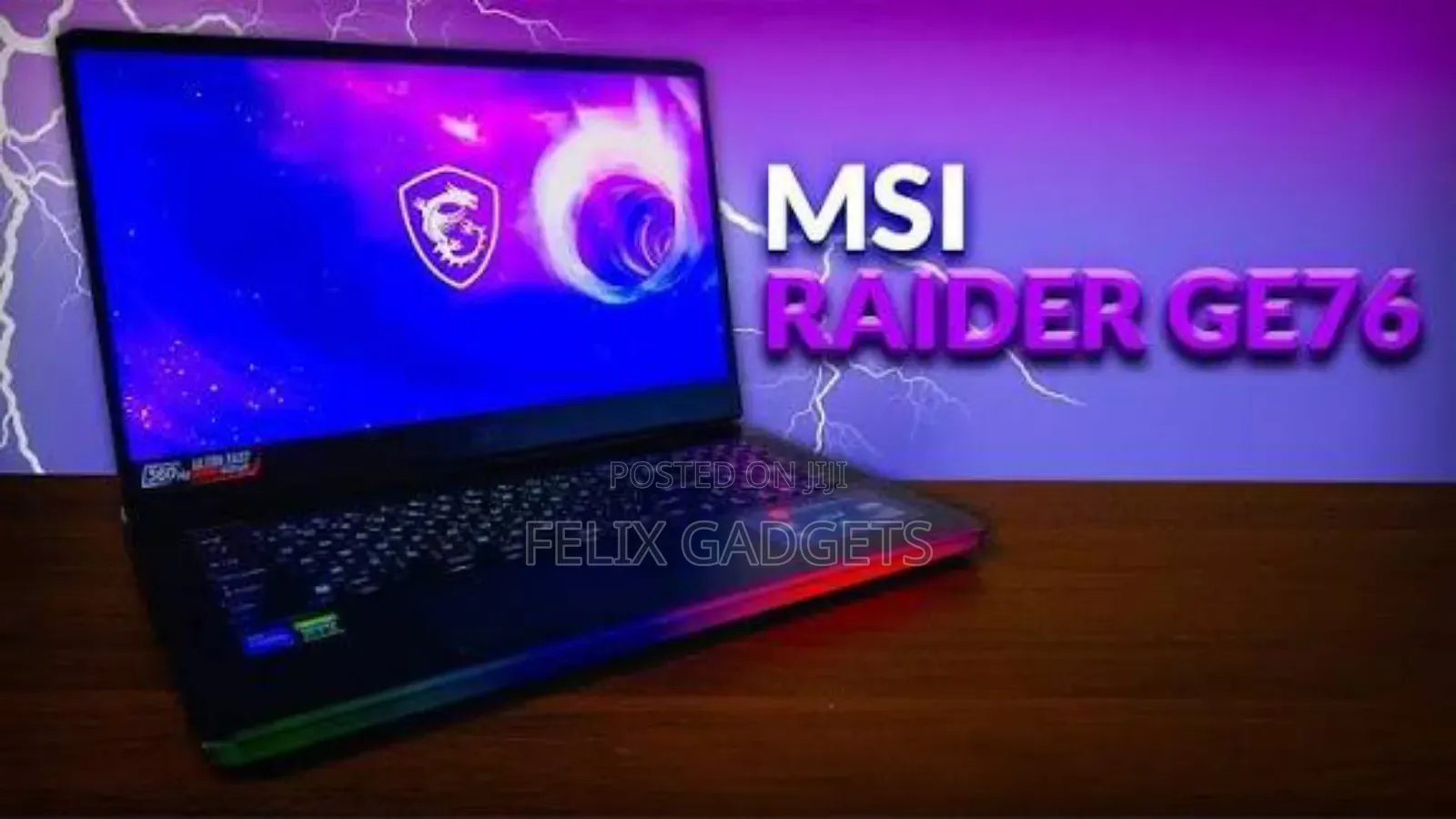Laptop MSI Raider GE76 12UGS 32GB Intel Core i9 SSD 1T