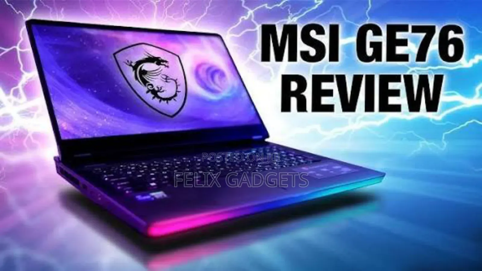 Laptop MSI Raider GE76 12UGS 32GB Intel Core i9 SSD 1T