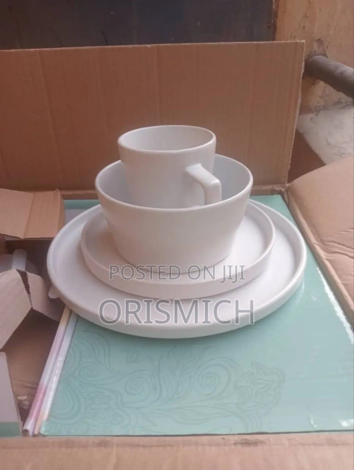 I6pcs Dinner Set White