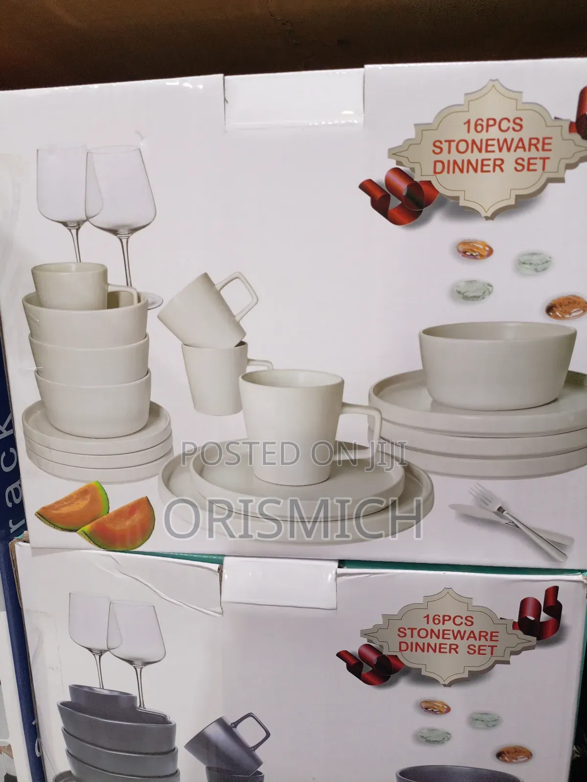 I6pcs Dinner Set White