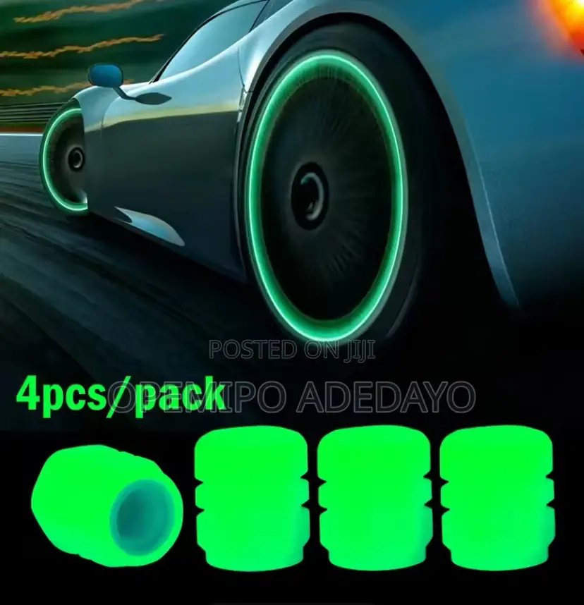Car Tire Valve ( Glow in the Dark) <Green>
