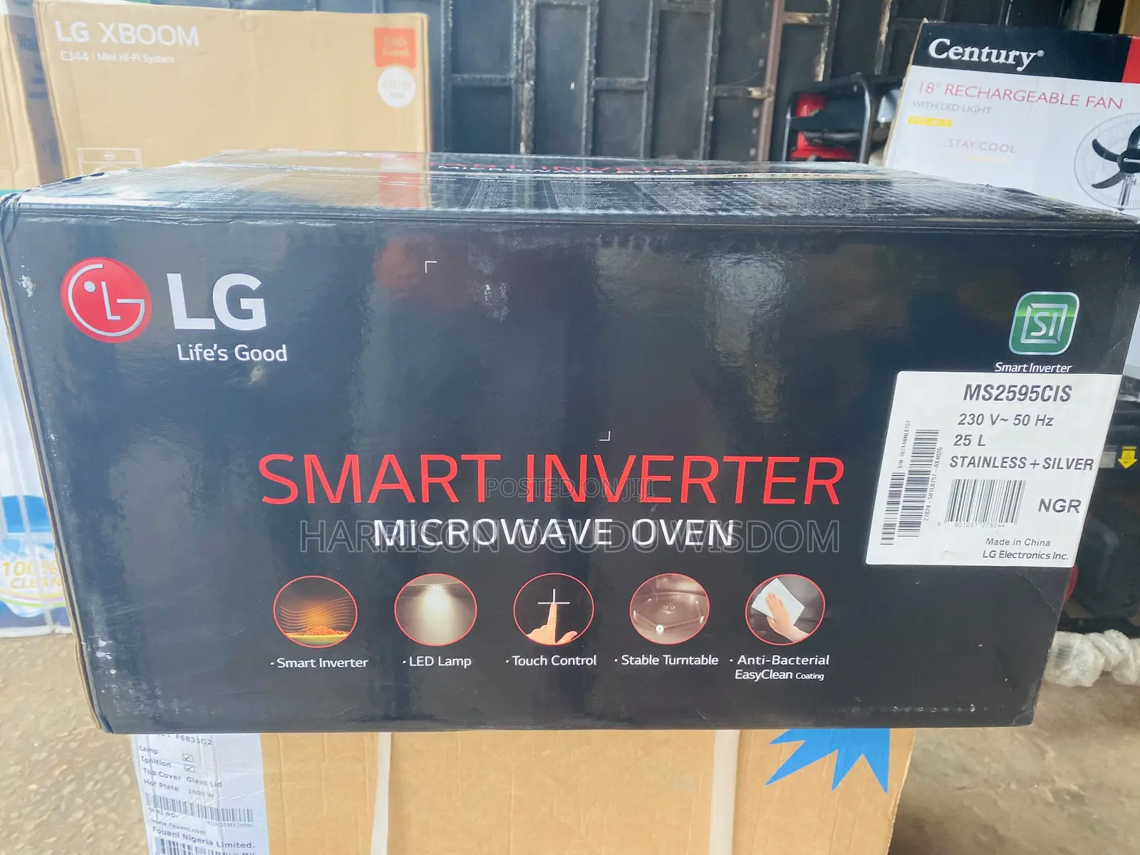 Lg Smart Inverter Microwave 25l Available
