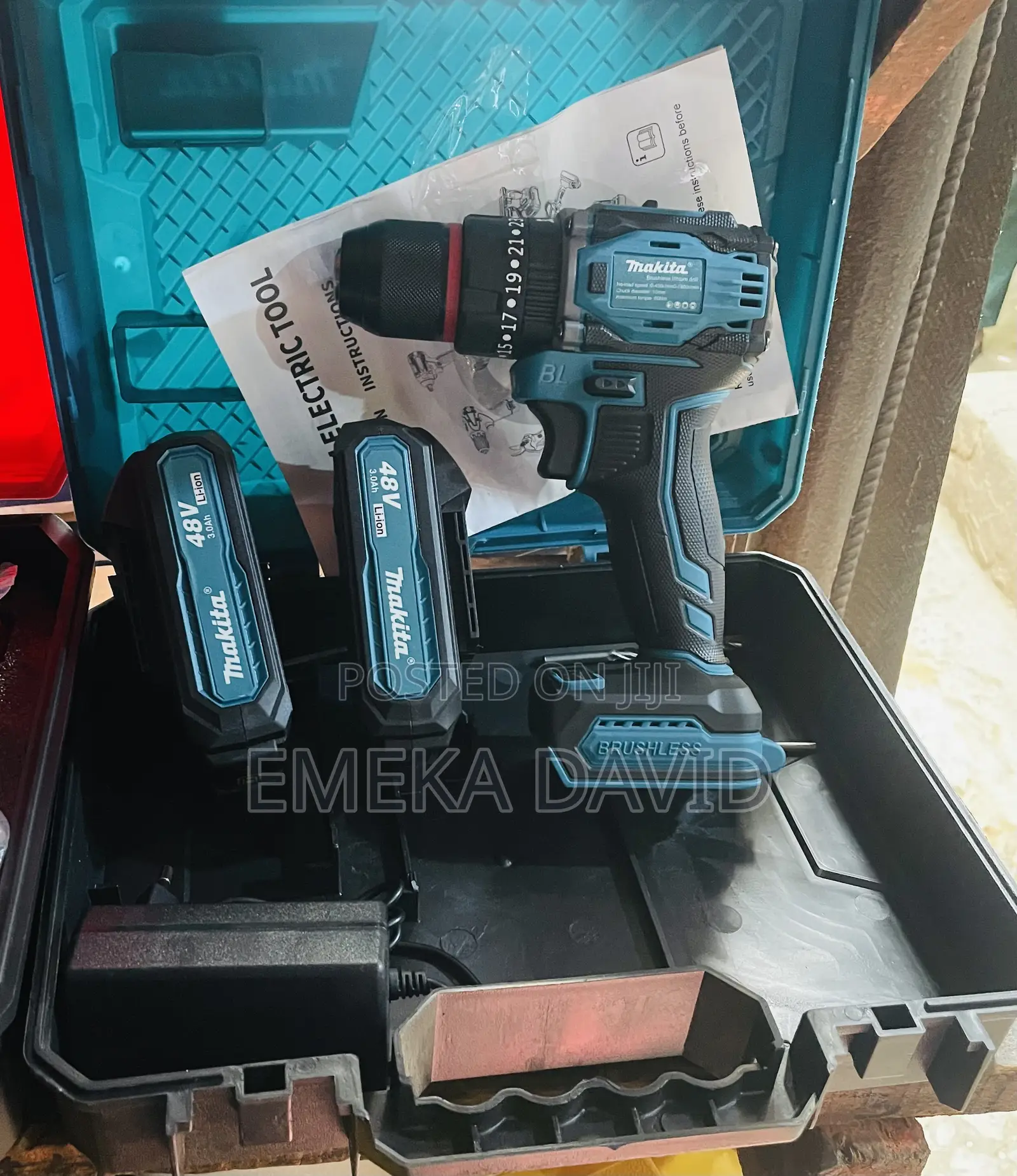Makita 48v Brushless Cordless Drill