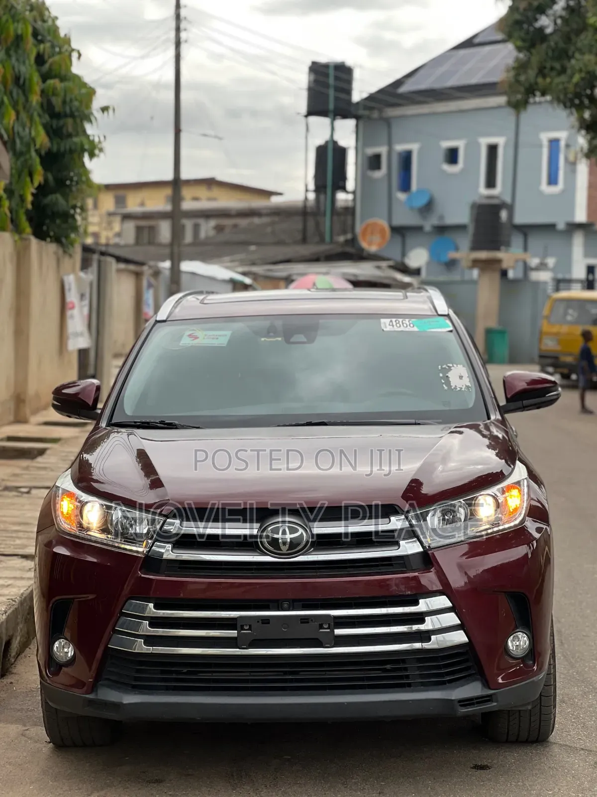 Toyota Highlander Limited Platinum 4x4 V6 (3.5L 6cyl 8A) 2017 Burgundy