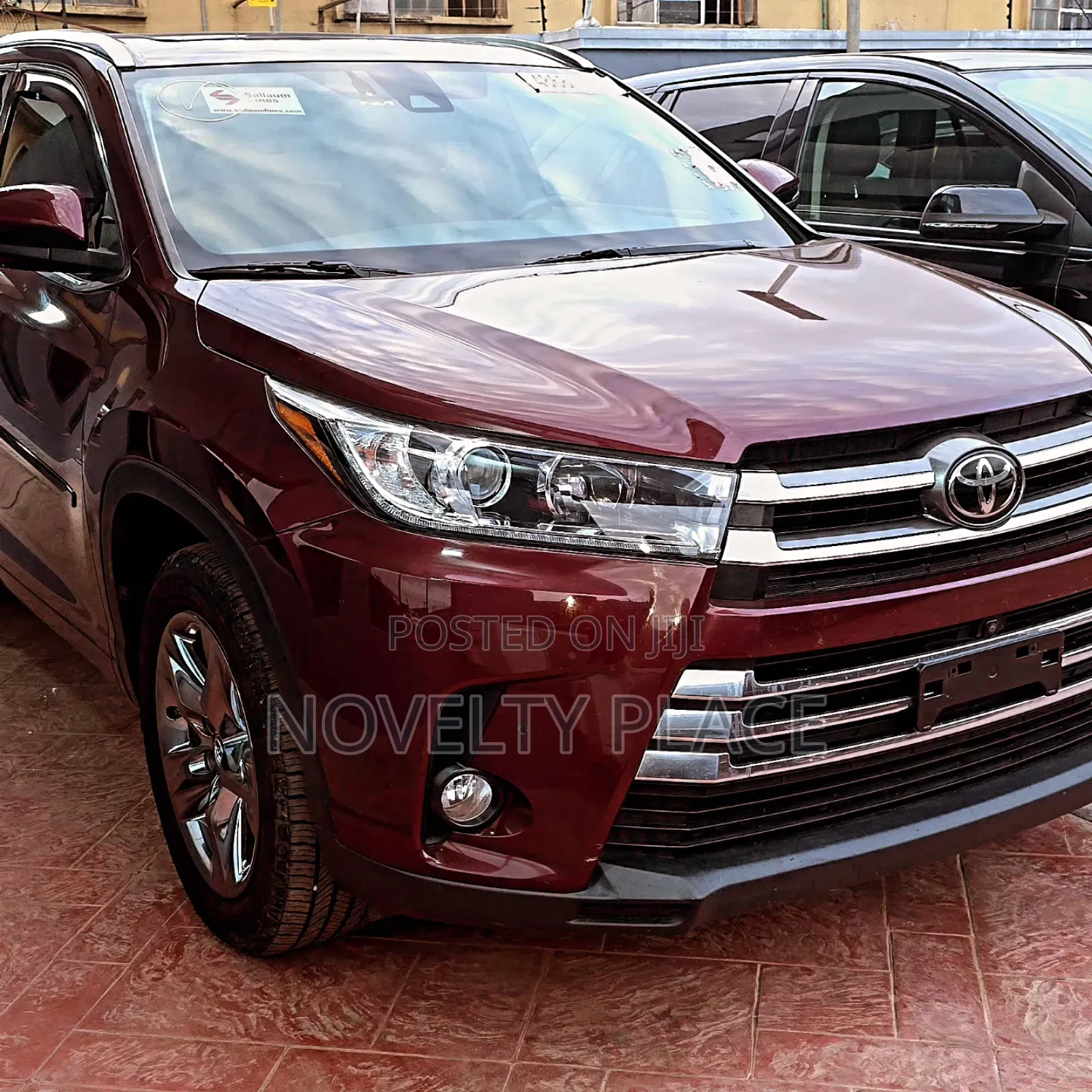 Toyota Highlander Limited Platinum 4x4 V6 (3.5L 6cyl 8A) 2017 Burgundy