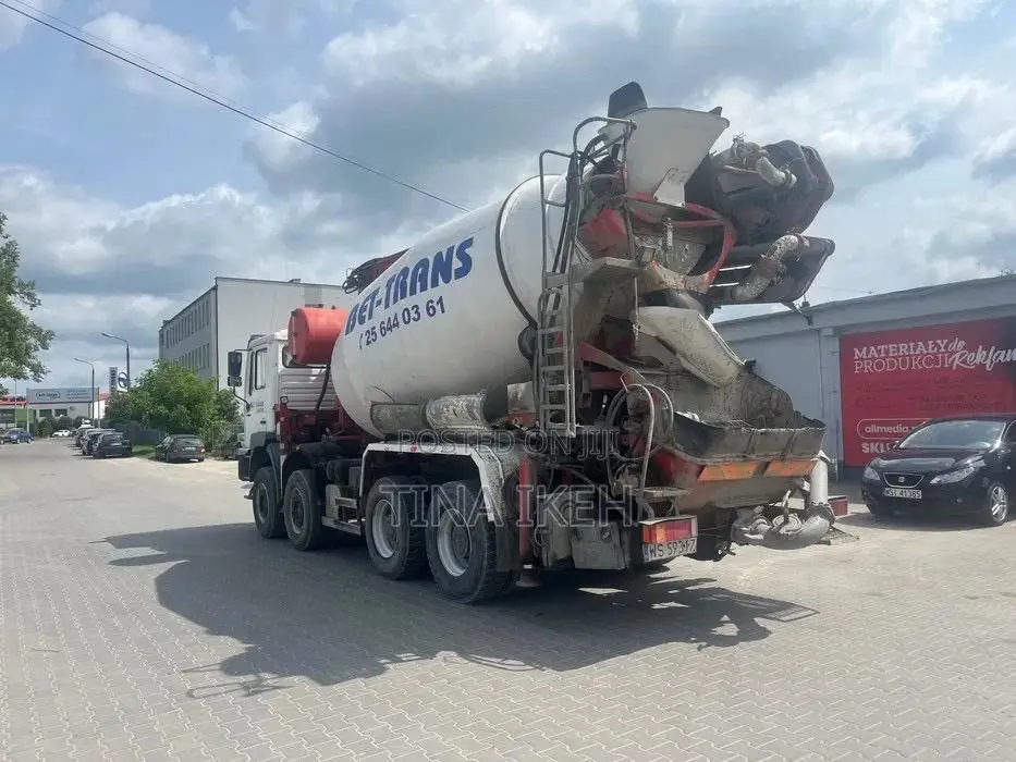 Man Diesel Concrete Pump Mixer 2006 White