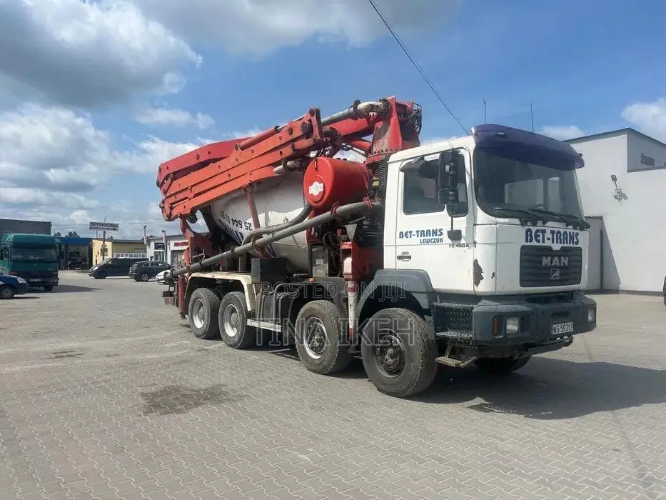 Man Diesel Concrete Pump Mixer 2006 White