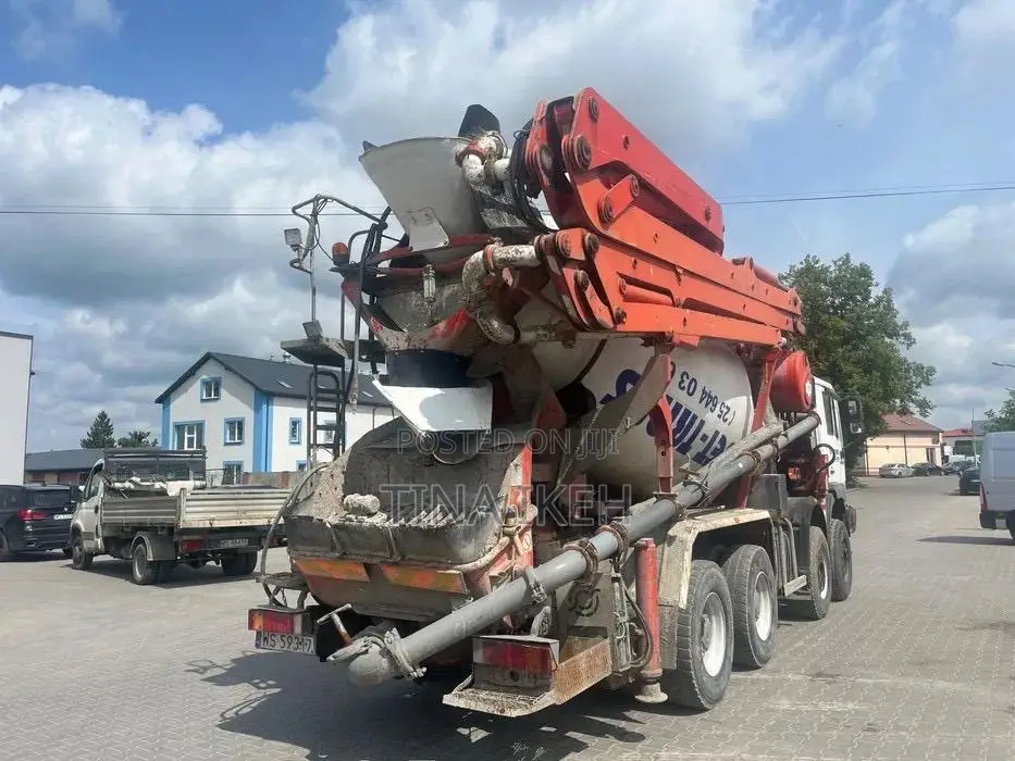 Man Diesel Concrete Pump Mixer 2006 White