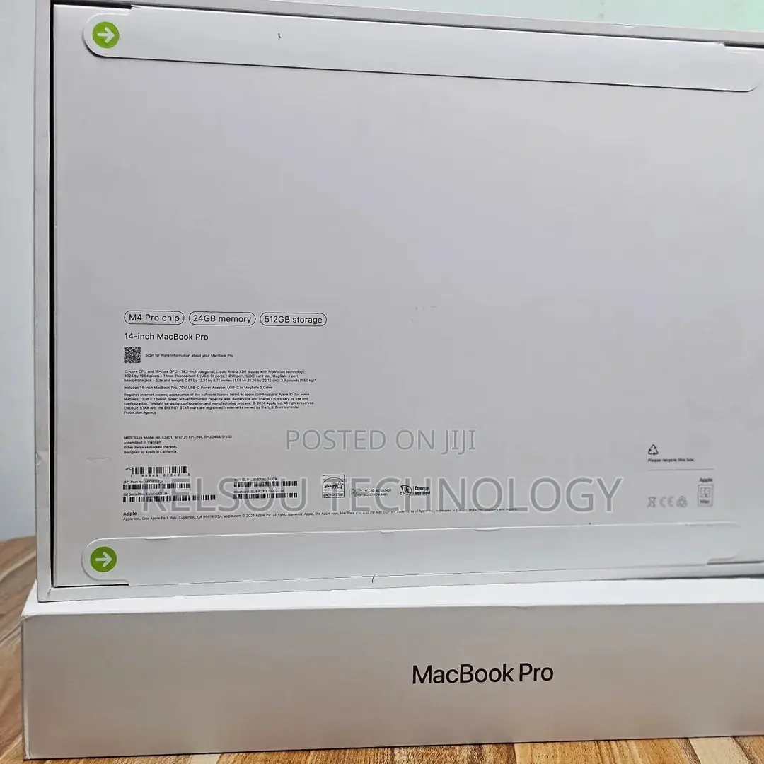 New Laptop Apple MacBook Pro 48GB SSD 512GB