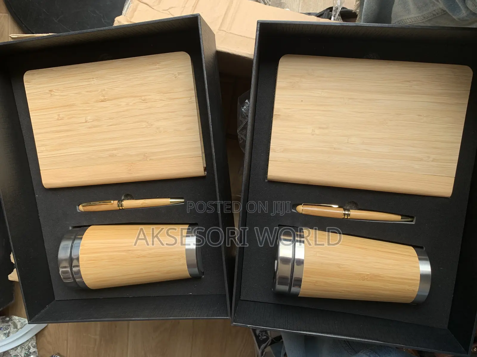 3 in 1 Wooden/Bamboo Gift Set Corporate Gift Set Souvenir