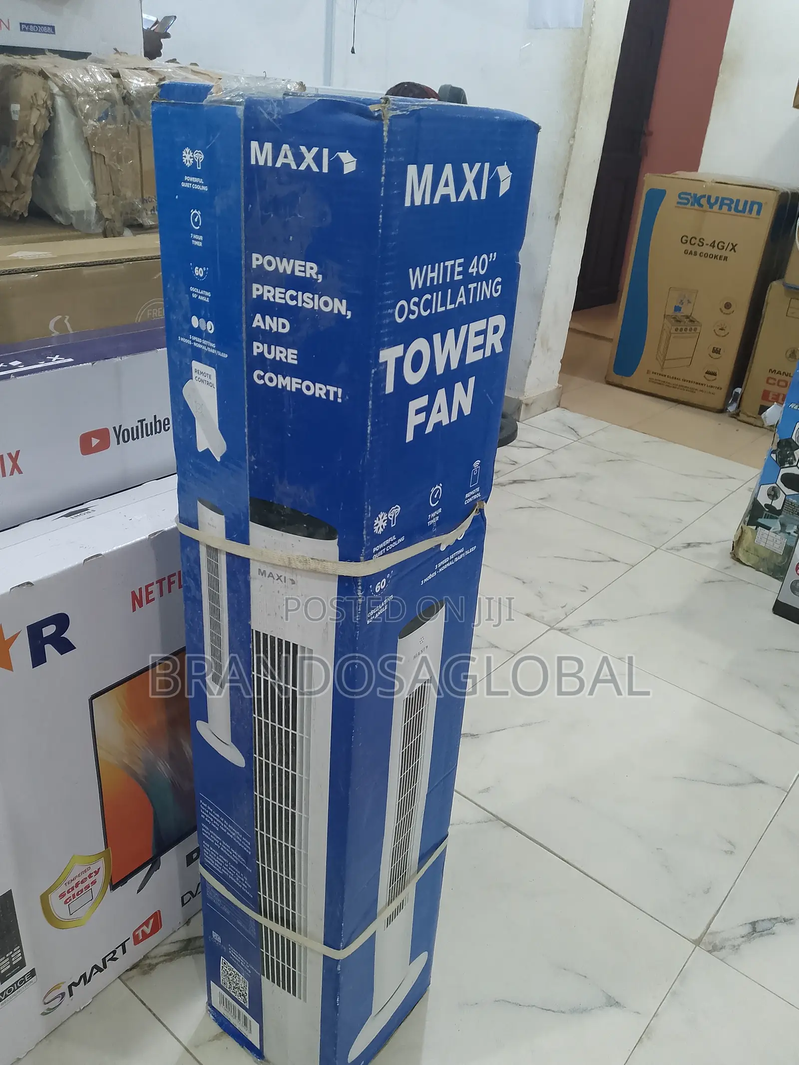 Maxi Tower Fan Fz10-22jr – Sleek Design