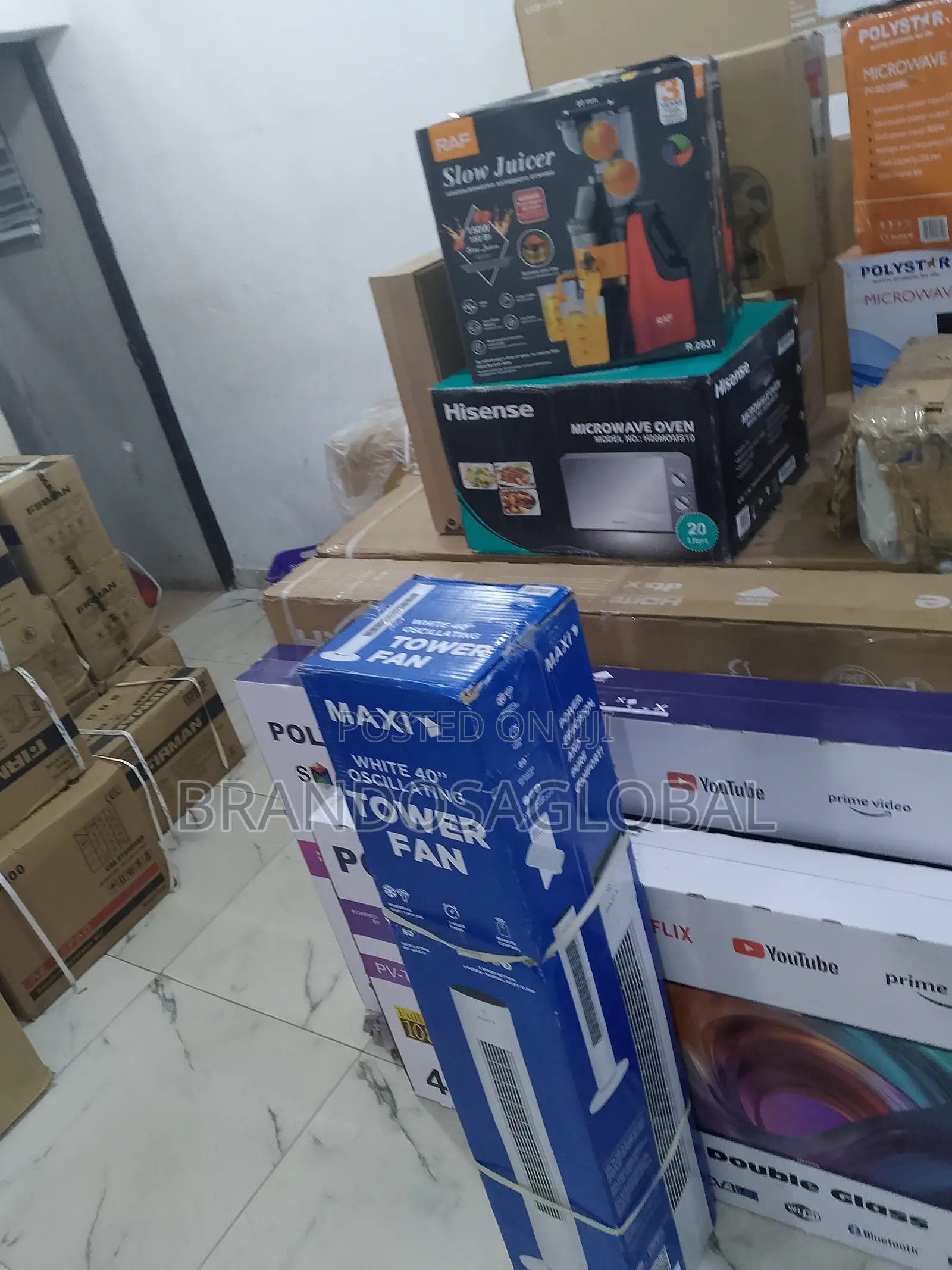 Maxi Tower Fan for Cool and Quiet Comfort