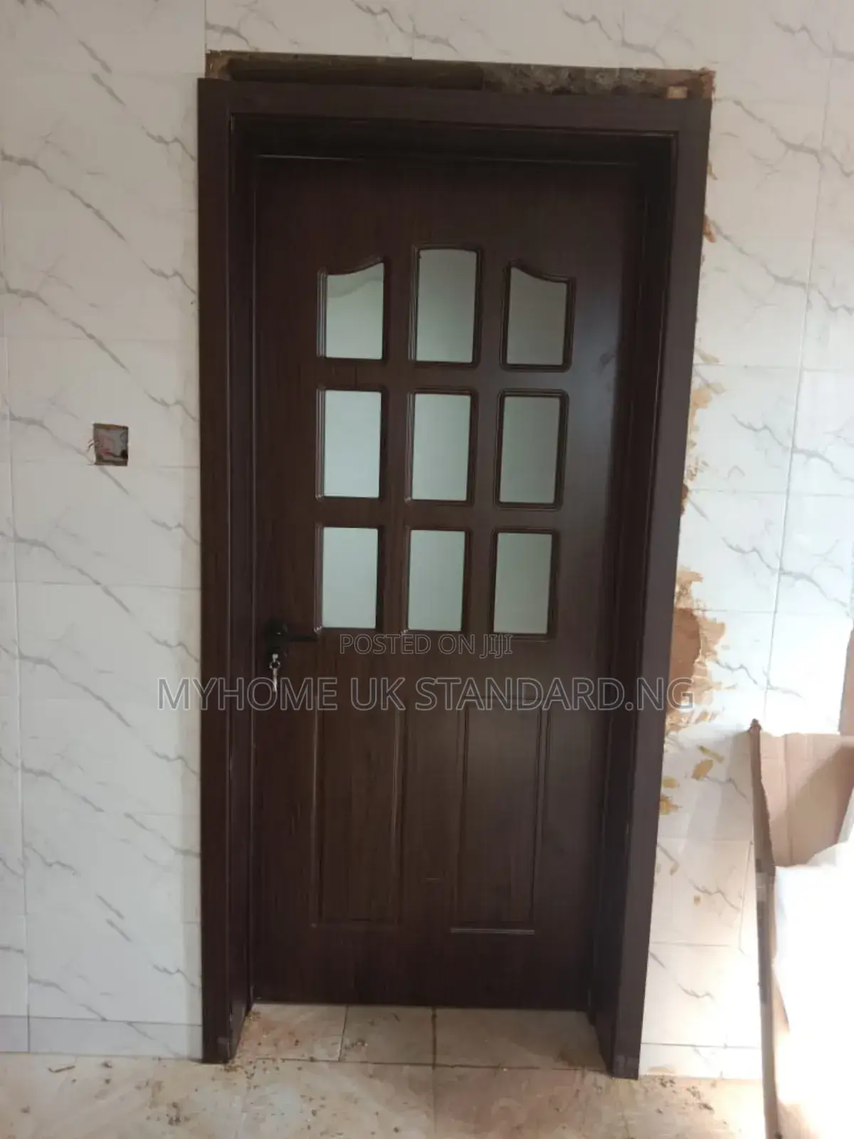 3ft Kitchen to Dinning Wooden Doors 9" Frame.