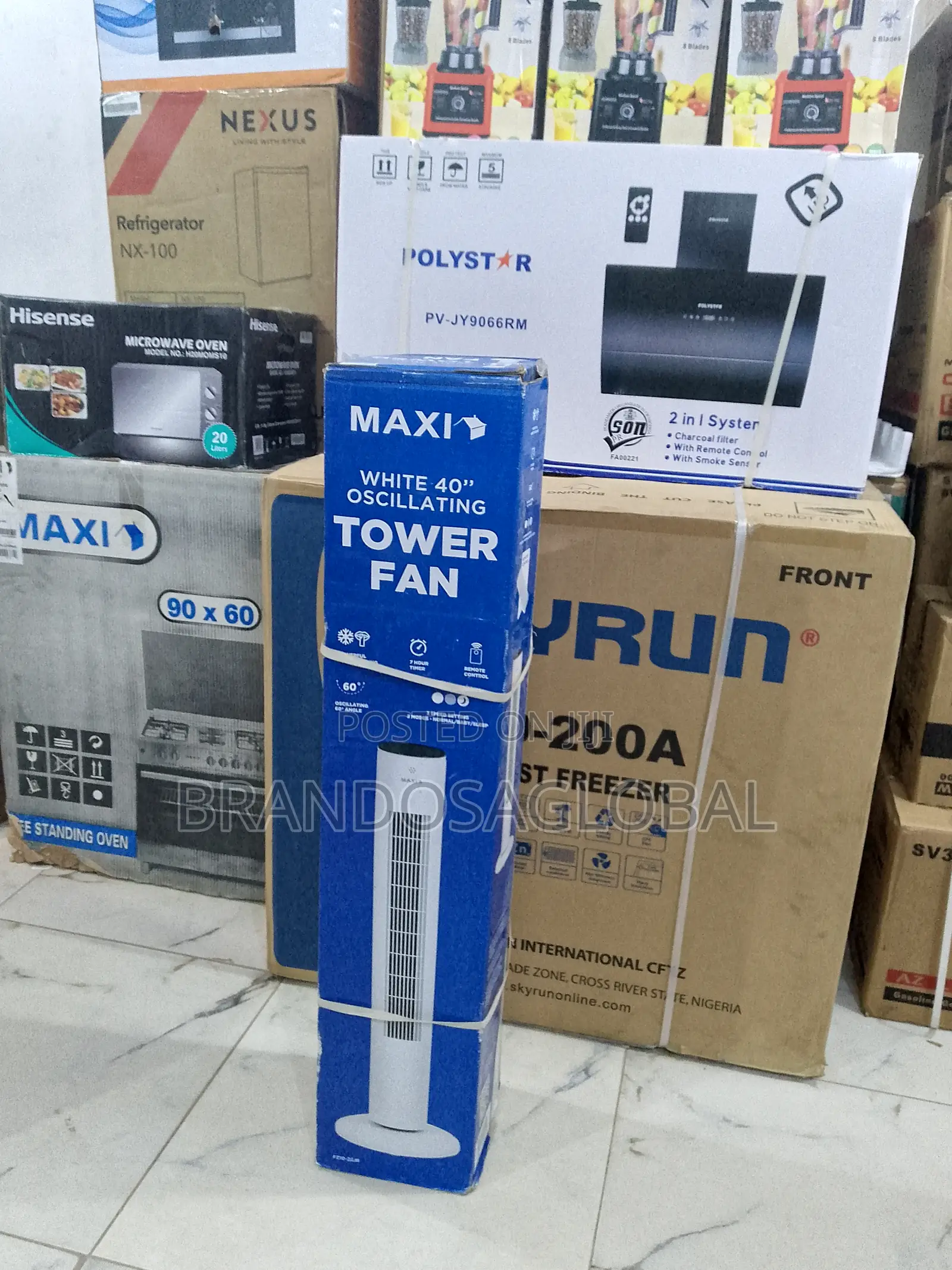 Maxi Standing Fan – Fast and Efficient