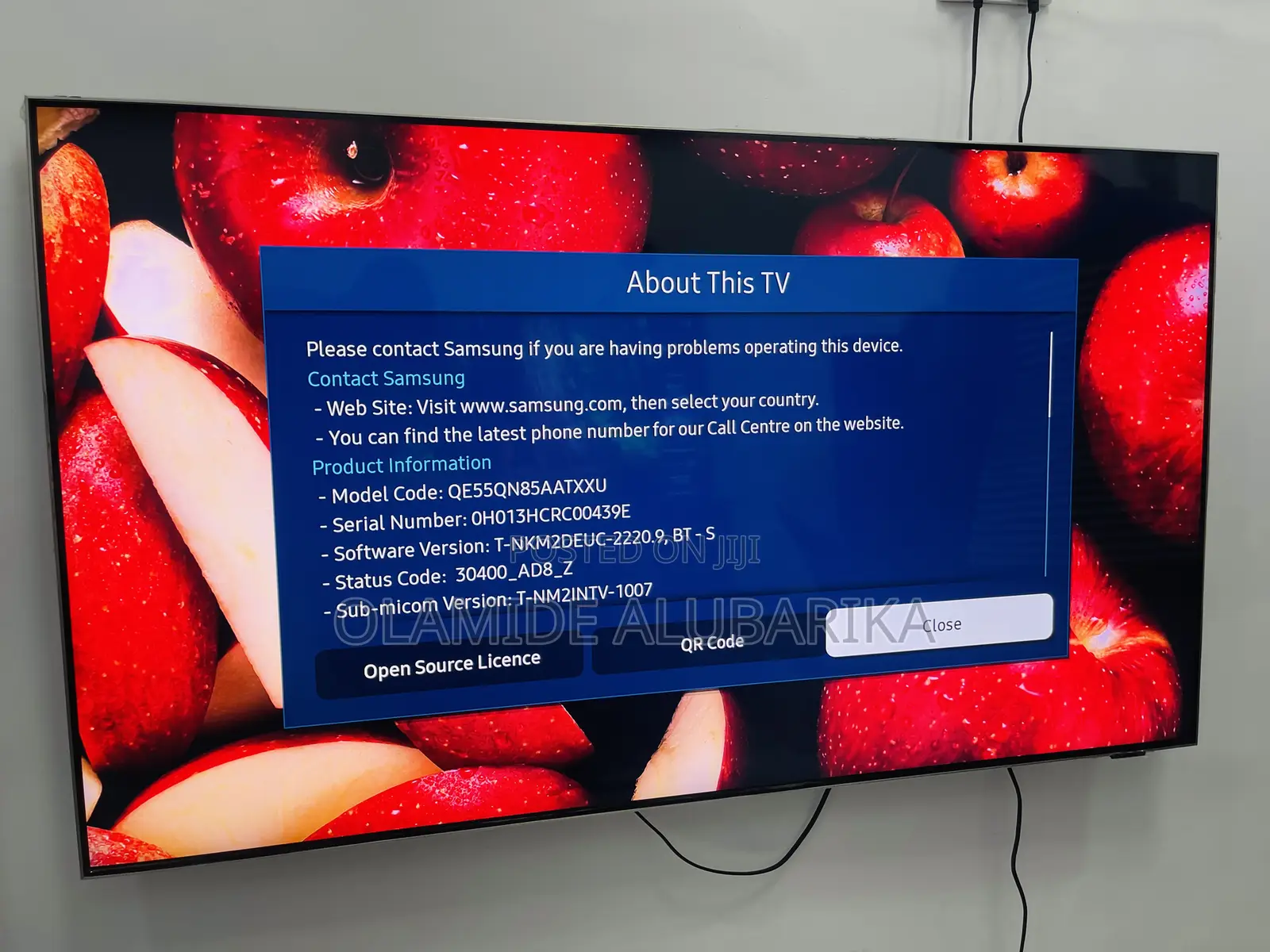 Samsung Qe55qn85a 55” Neo Qled Processor HDR Quantum Dot 120hz