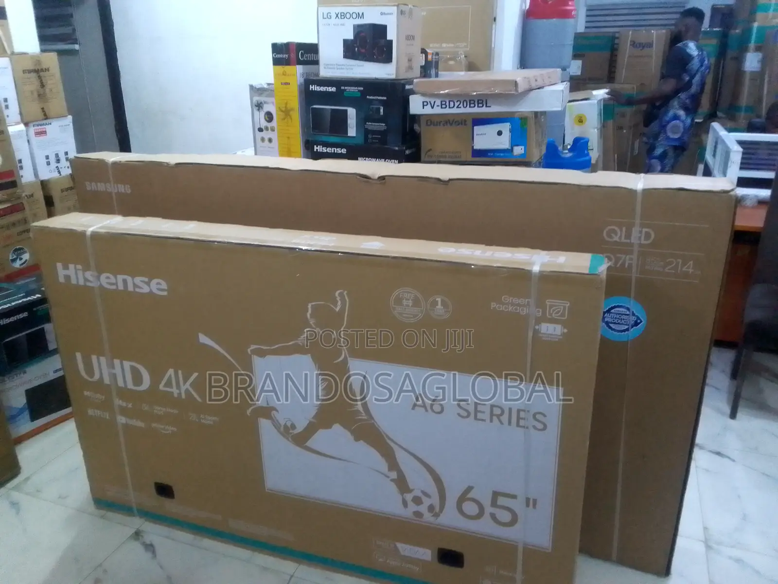 Smart 65 Inches Hisense Tv With Clarity