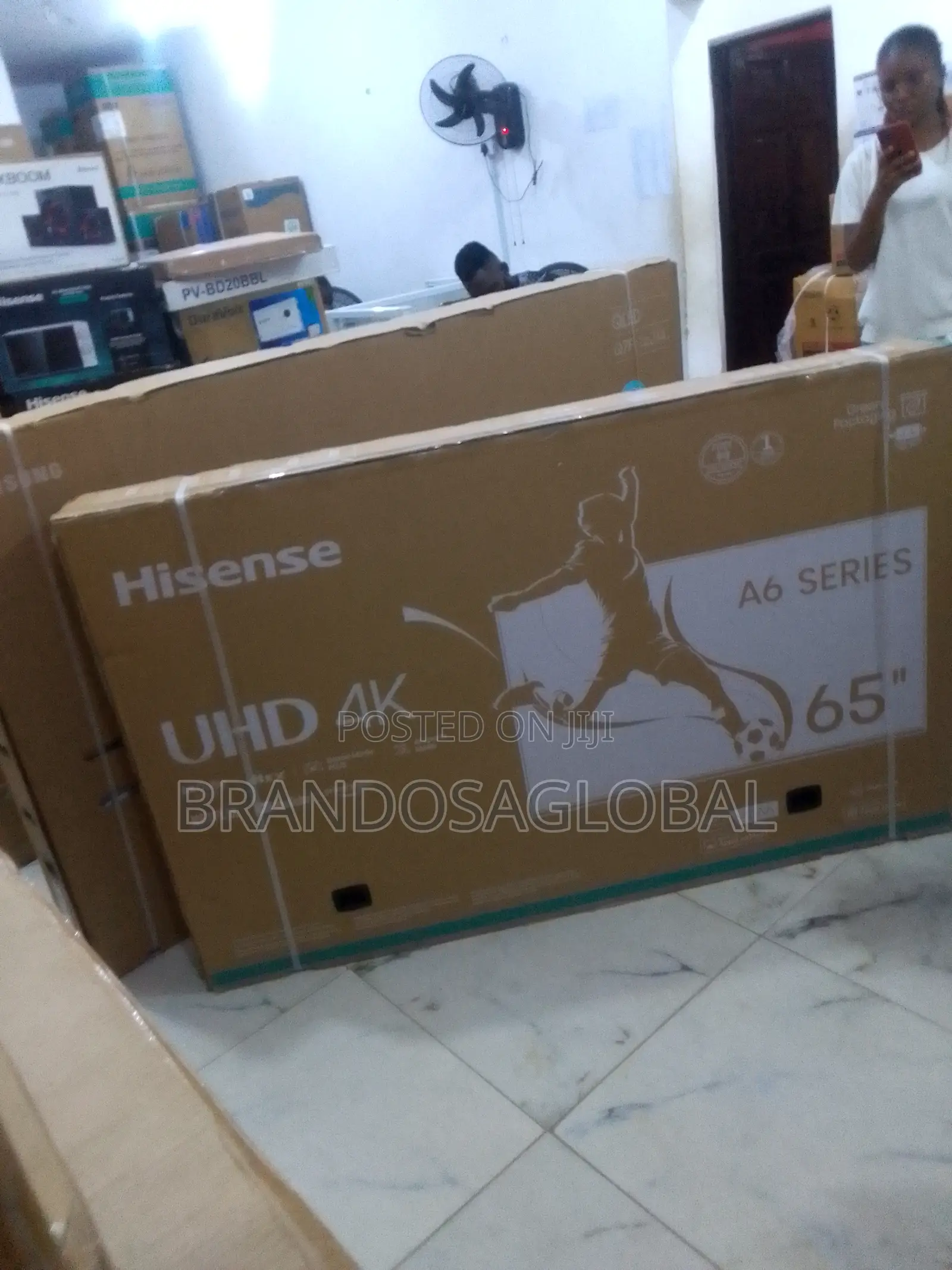 Affordable 65" Uhd Smart Tv by Hisense