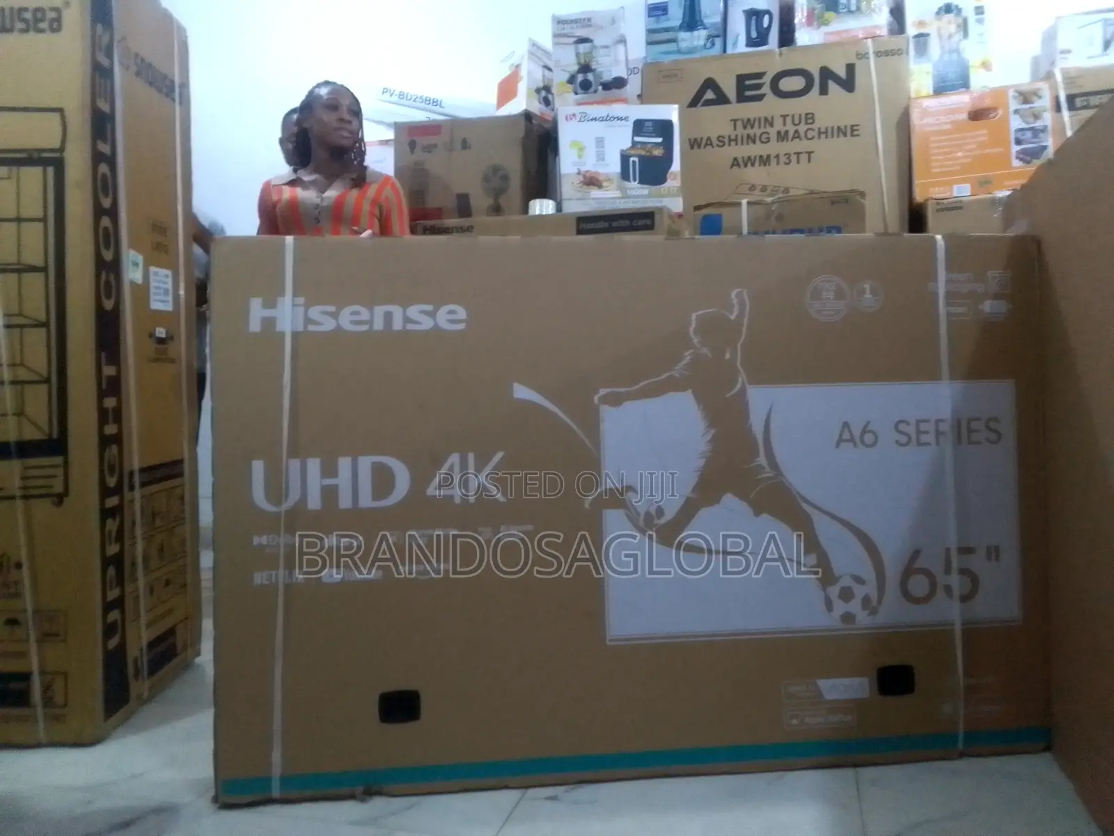  Uhd Smart Hisense Tv – 65 Inch Display