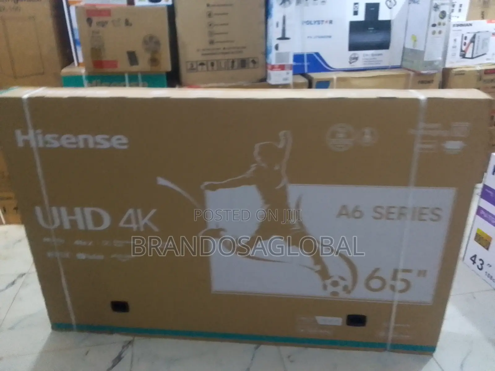 Hisense 65" Smart Television With Warranty