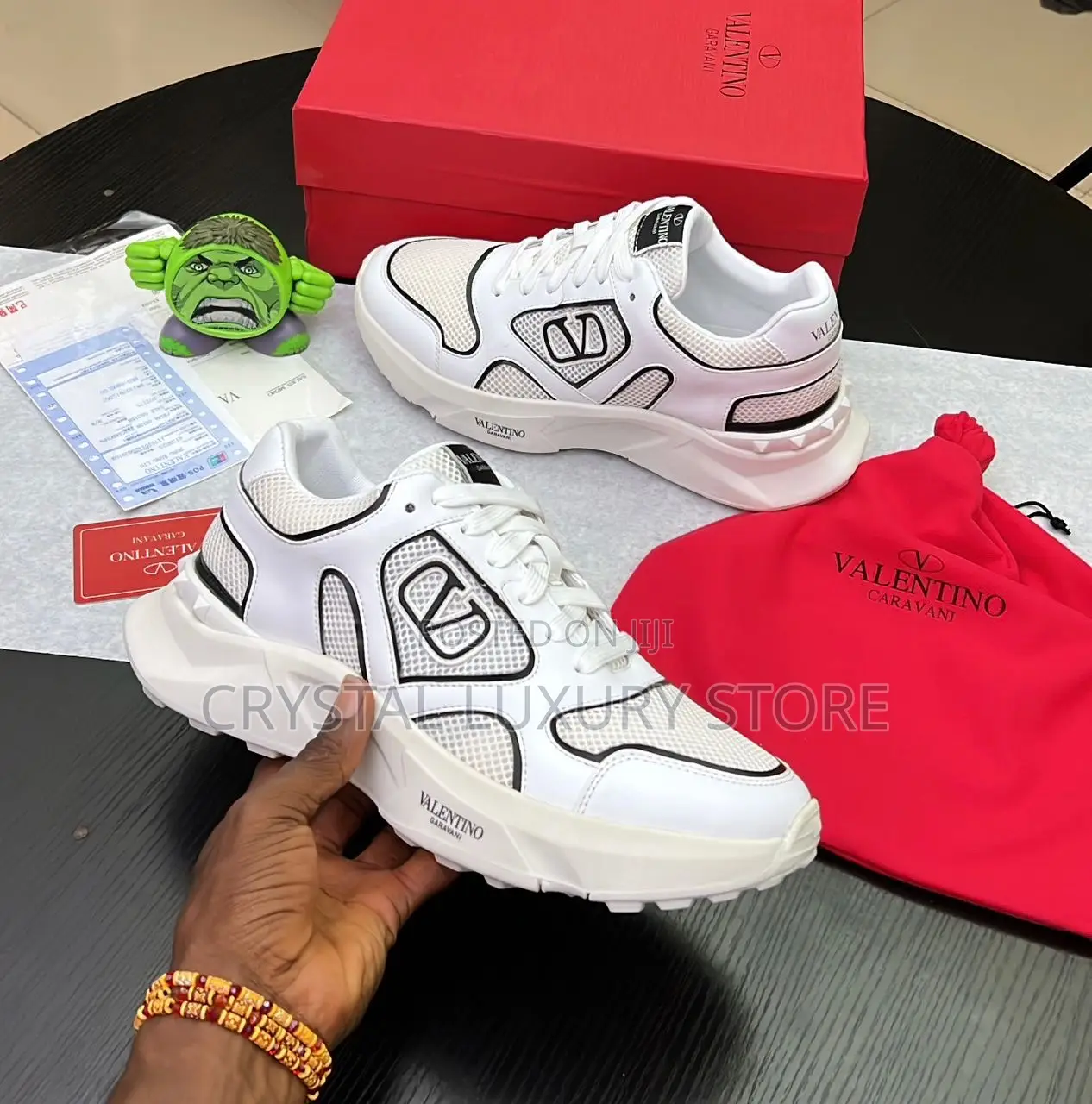 Valentino Garavani Quality Luxury Men Sneakers