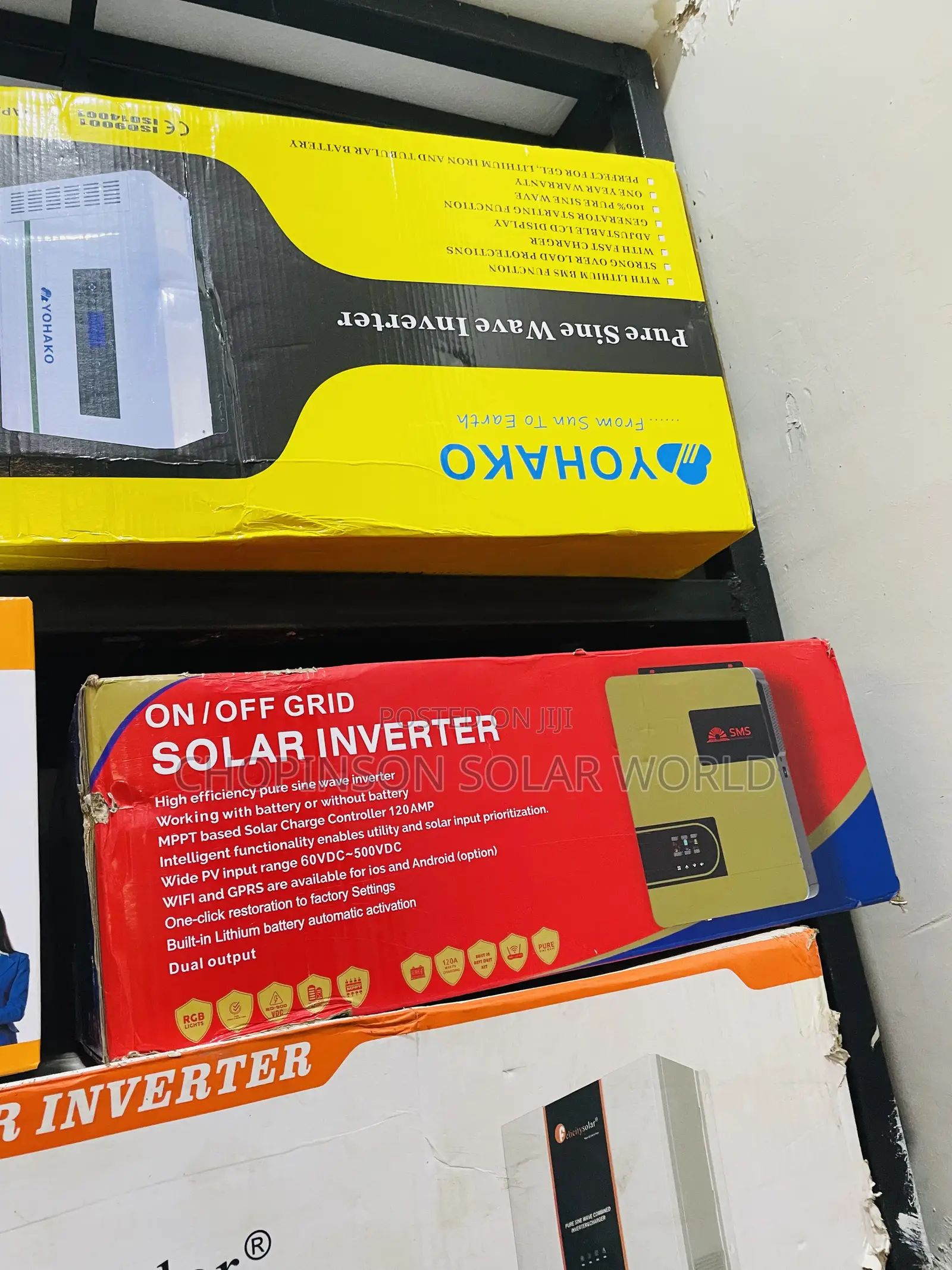 Solar Energy SMS Hybrid Inverter 4.2kwh/24votts