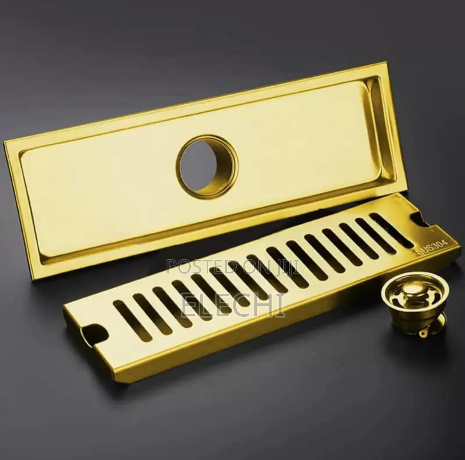 Gold Floor Drain