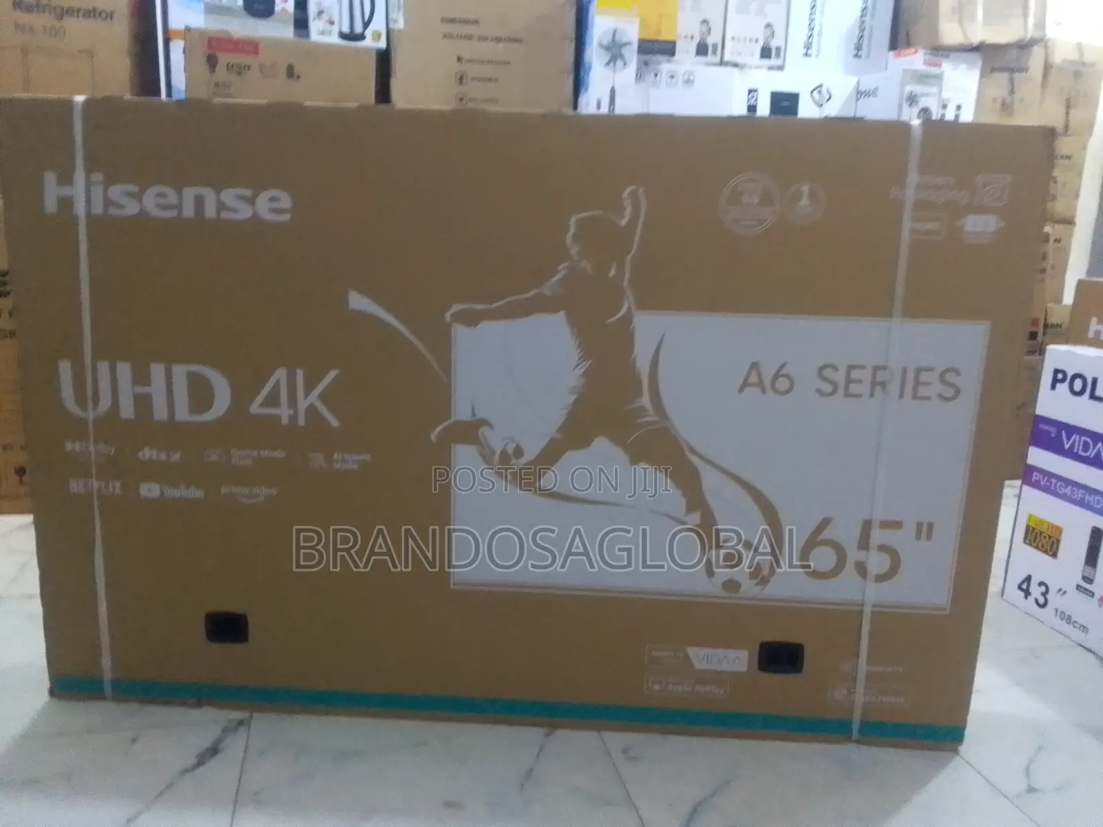 Full Uhd Hisense Tv – 65 Inch Display