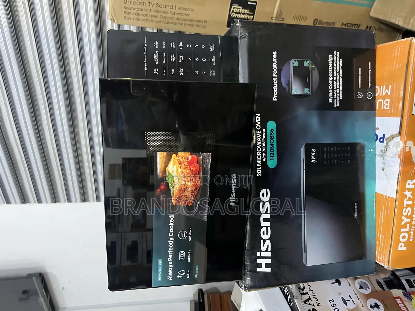 Highly Efficient Hisense 20l Microwave - Smart Display