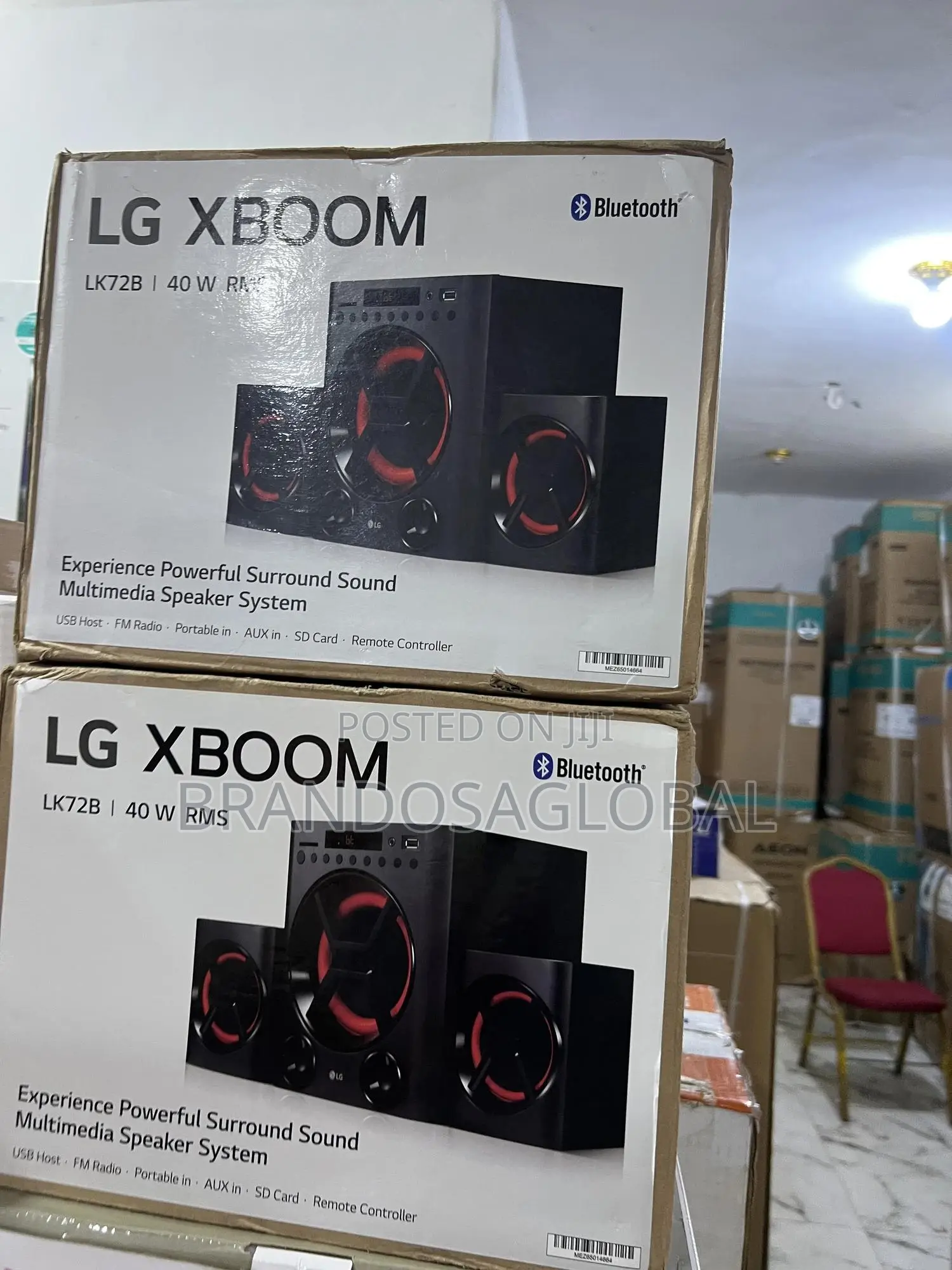 Lg Xboom Mini Hi-Fi System 40w (Lk72b)