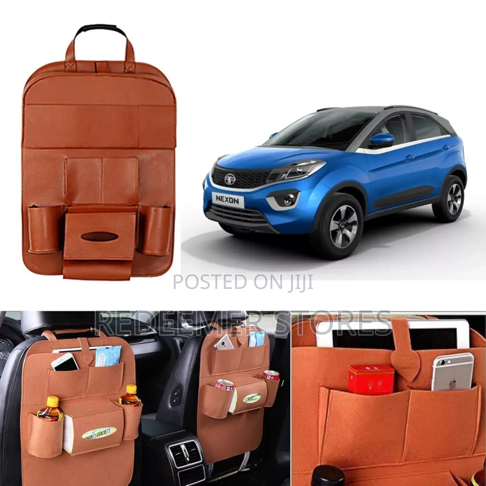 Car Back Seat Organizer