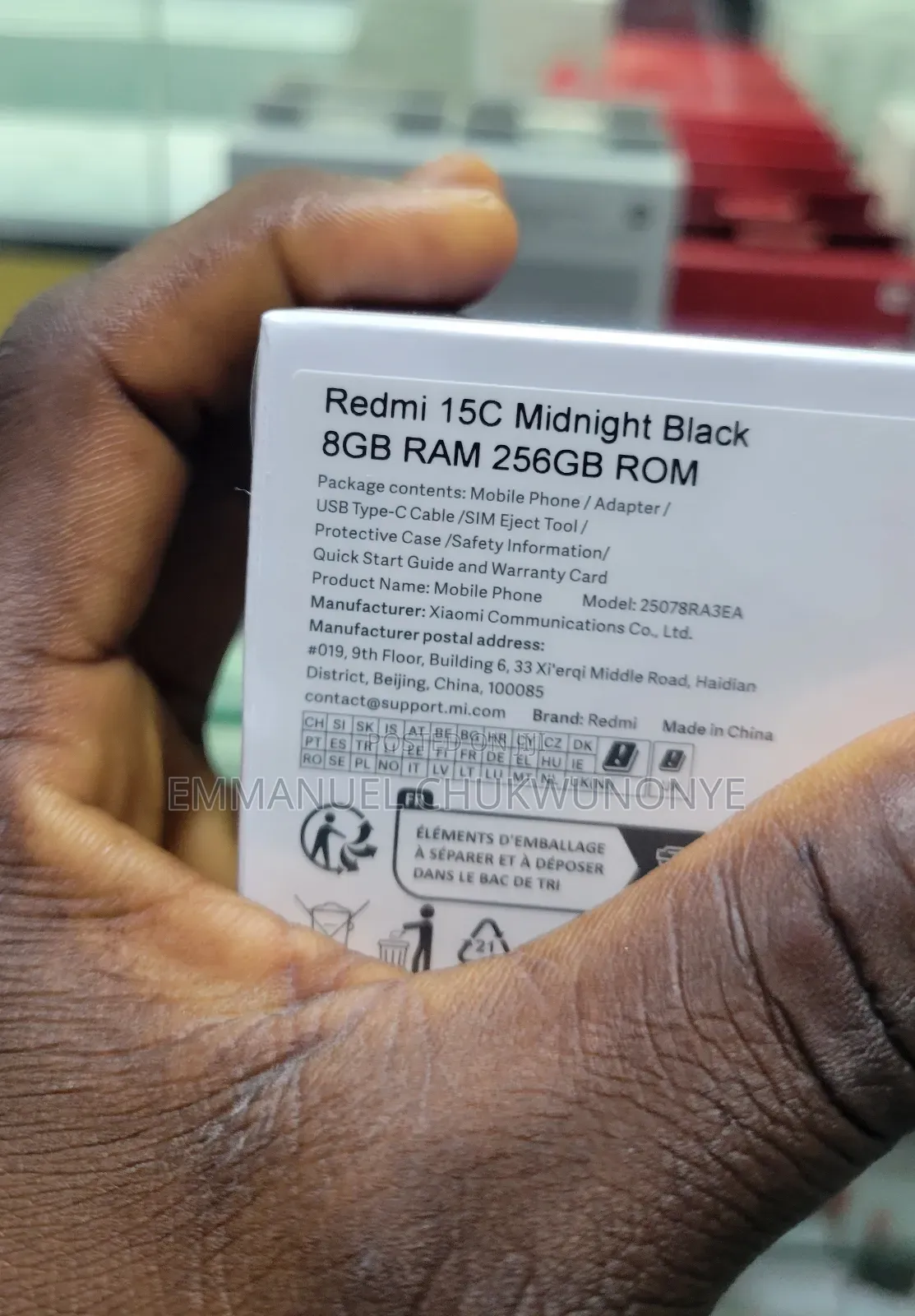 New Xiaomi Redmi 15C 4G 256 GB