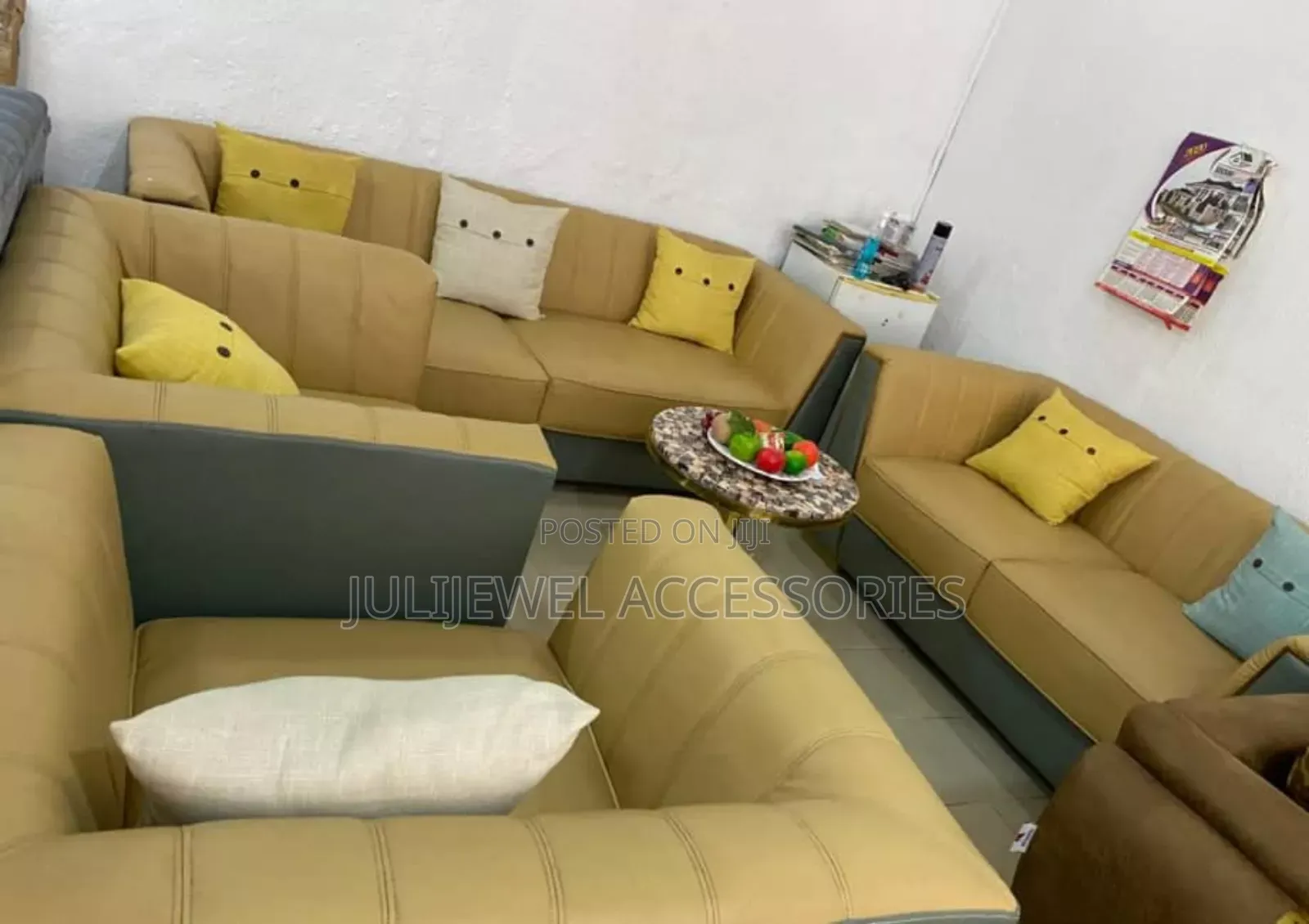 Quality Foreign Sofa Chair Set 5 Seater